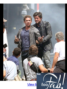 <i>Transformers 3</i>: Patrick Dempsey filma com Shia LaBeouf