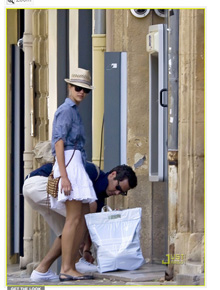 França: Jessica Alba curte férias