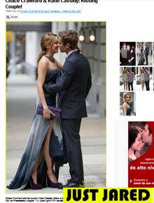 <i>Gossip Girl</i>: Nate é clicado em clima de romance