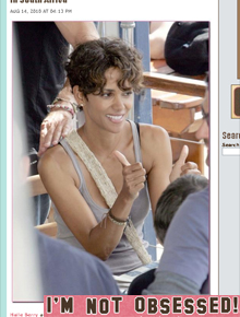 Descanso?: Halle Berry trabalha em seu aniversário
