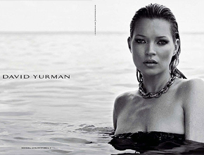 Na água: Kate Moss posa debaixo da água