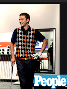 Esporte: Justin Timberlake inaugura campo de golfe