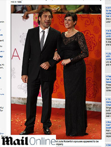 <i>Comer</i>: Roberts e Bardem divulgam filme em Roma