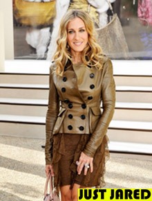 <i>Burberry</i>: Sarah Jessica Parker vai à desfile