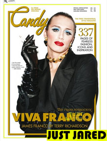 Irreconhecível: James Franco travestido para revista
