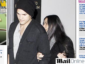 União: Demi Moore e Ashton Kutcher viajam à Israel