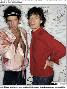 Keith Richards: <i>Ele é muito possessivo</i>, diz sobre Jagger