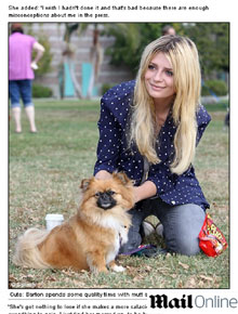 <i>Pets</i>: Mischa Barton leva os cães à terapia