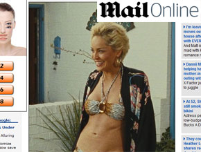 Boa forma: Sharon Stone mostra a sua em filme