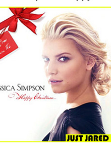 Natal: Veja capa do <i>CD</i> de Jessica Simpson