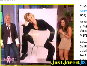 Ellen DeGeneres: Ashley Tisdale ganha presente