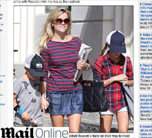 Ava: Filha de Reese Witherspoon usa <i>tattoo</i>?