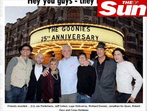 <i>Goonies</i>: Elenco comemora 25 anos do filme