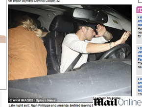 Fotos?: Amanda Seyfried e Ryan Phillippe fogem