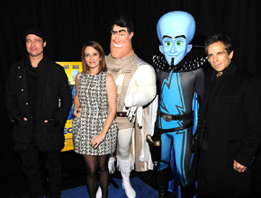 <i>Megamind</i>: Brad Pitt participa de <i>première</i>