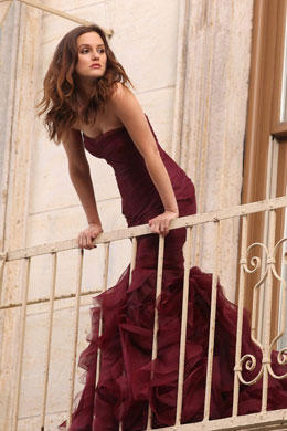 Vera Wang: Leighton Meester grava comercial
