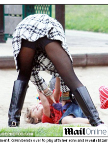 <i>Derrière</i>: Gwen Stefani mostra demais