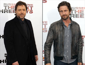 <i>Première</i>: Gerard Butler prestigia Russell Crowe