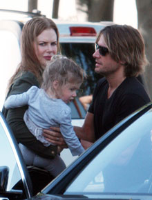 Los Angeles: Nicole Kidman faz compras com a família