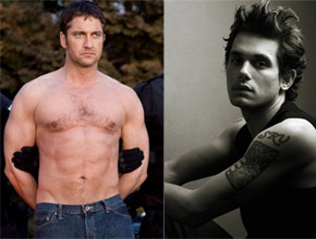 Parabéns: Gerard Butler canta com John Mayer