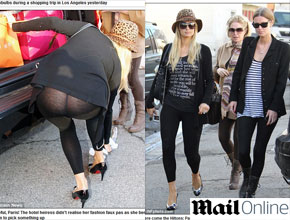 <i>Ops</i>!: Paris Hilton mostra mais do que deve