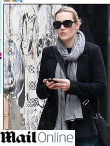Solteira: Kate Winslet faz primeira aparição após término