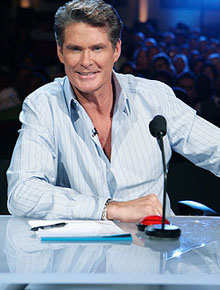 <i>Britain</i>: David Hasselhoff substitui Simon?