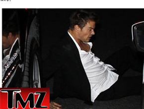 <i>Ai</i>: Josh Duhamel cai na rua