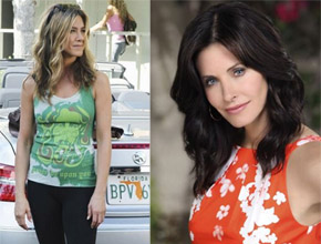 Courteney Cox: - <i>Jennifer Aniston é maravilhosa</i>