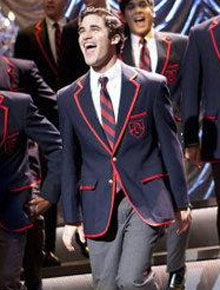 <i>Glee</i>: Darren Criss fala sobre beijo