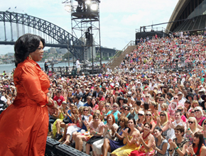 Bem-vinda: Austrália homenageia Oprah Winfrey