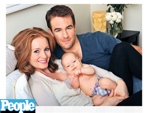 Olivia: James Van Der Beek apresenta a filha