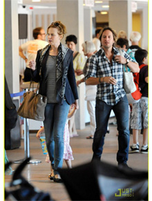 Teatro: Nicole Kidman e Keith Urban saem com Sunday