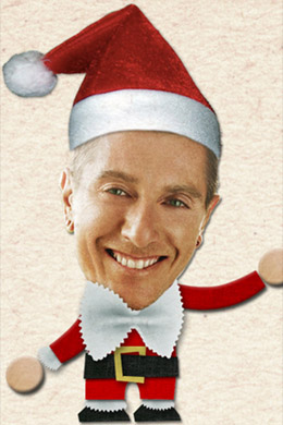 <i>Ho ho ho</i>: Stefano Gabbana vira Papai Noel virtual