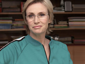 <i>Glee</i>: Sue fala de episódio do <i>Super Bowl</i>