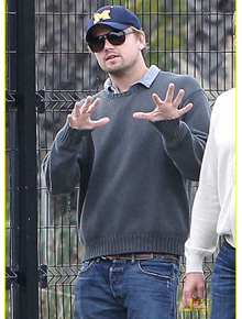 Pós-natal: Leonardo DiCaprio vai a museu