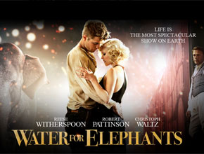 Pôster: Pattinson e Reese Witherspoon posam