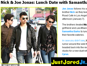 Namoro?: Nick Jonas sai com Samantha Barks