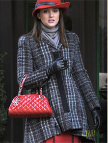<i>Gossip Girl</i>: Leighton Meester grava em NY