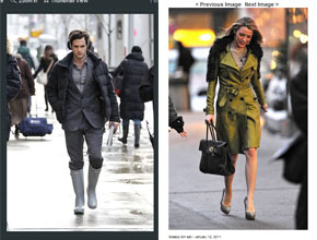 <i>Gossip Girl</i>: Blake Lively e Penn Badgley voltam a gravar