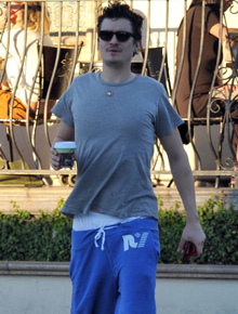 Cuequinha: Orlando Bloom deixa a sua aparecer
