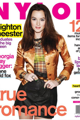 <i>Nylon</i>: Leighton Meester é capa