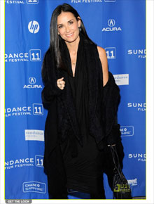 <i>Another Happy Day</i>: Demi Moore promove filme