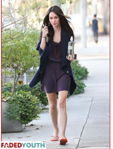 Maquiagem: Megan Fox vai ao salão de beleza