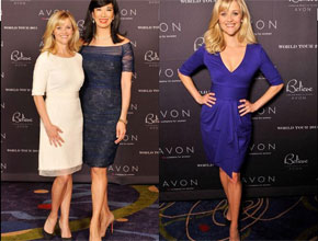 Vezes dois: Reese Witherspoon troca de vestido