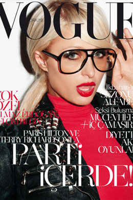 <i>Vogue</i>: Paris Hilton é capa