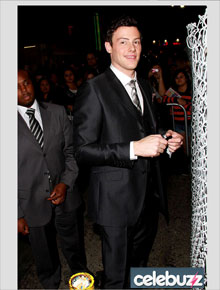 <i>Glee</i>: Cory Monteith se arruma para entrevista