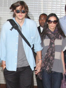 <i>BFF</i>: Ronaldo promove almoço para Ashton e Demi