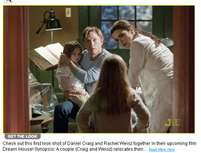 <i>Dream House</i>: Veja Daniel Craig e Rachel Weisz juntos