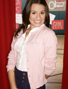 <i>Glee</i>: Lea Michele vai cantar no <i>Super Bowl</i>